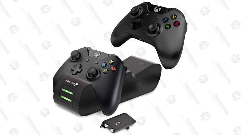 Baterías Fosmon Xbox One con estación de carga | $17 | Amazon | En color blanco por $1 másGráfico: Shep McAllister